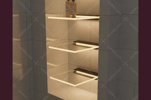 LED светещ рафтоносач за баня 3D – Водоустойчив LED светещ рафтоносач за баня 3D – Водоустойчив