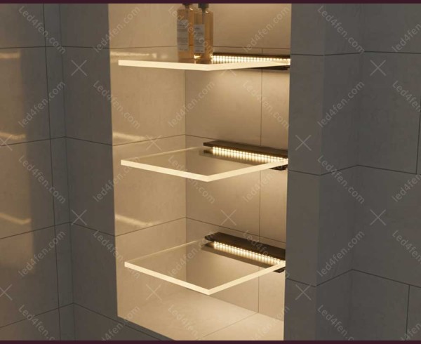 LED светещ рафтоносач за баня 3D – Водоустойчив LED светещ рафтоносач за баня 3D – Водоустойчив